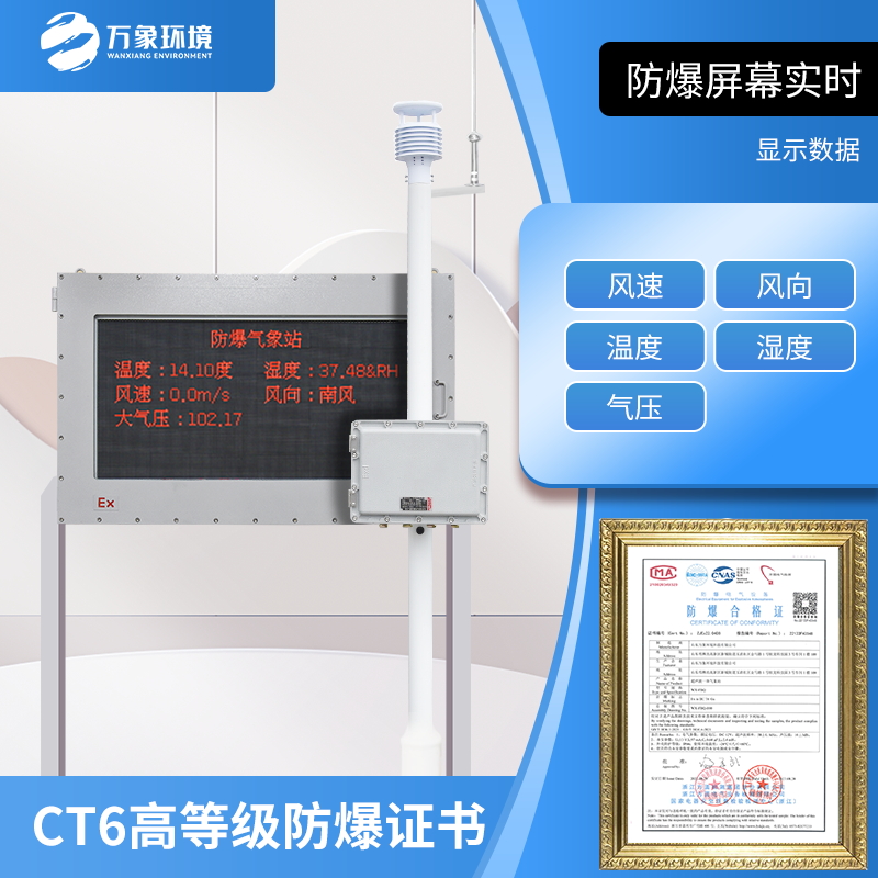 防爆工業(yè)小型氣象站介紹